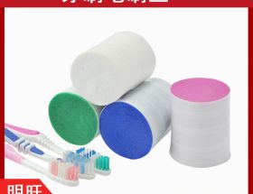 牙刷合成纖維毛絲，長(cháng)效抗菌[明旺]