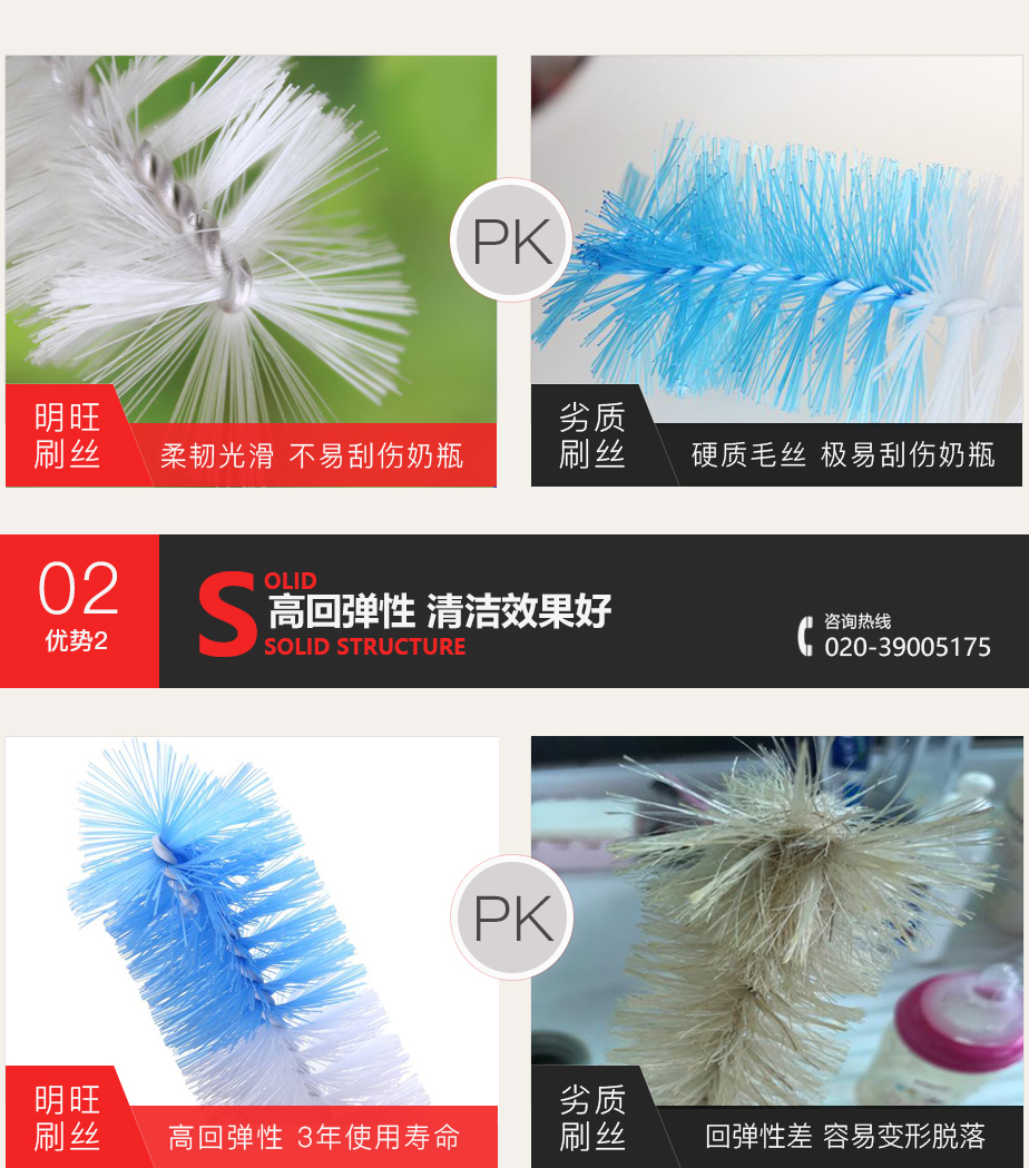 軟毛刷用的尼龍絲是什么材質(zhì)？[明旺]